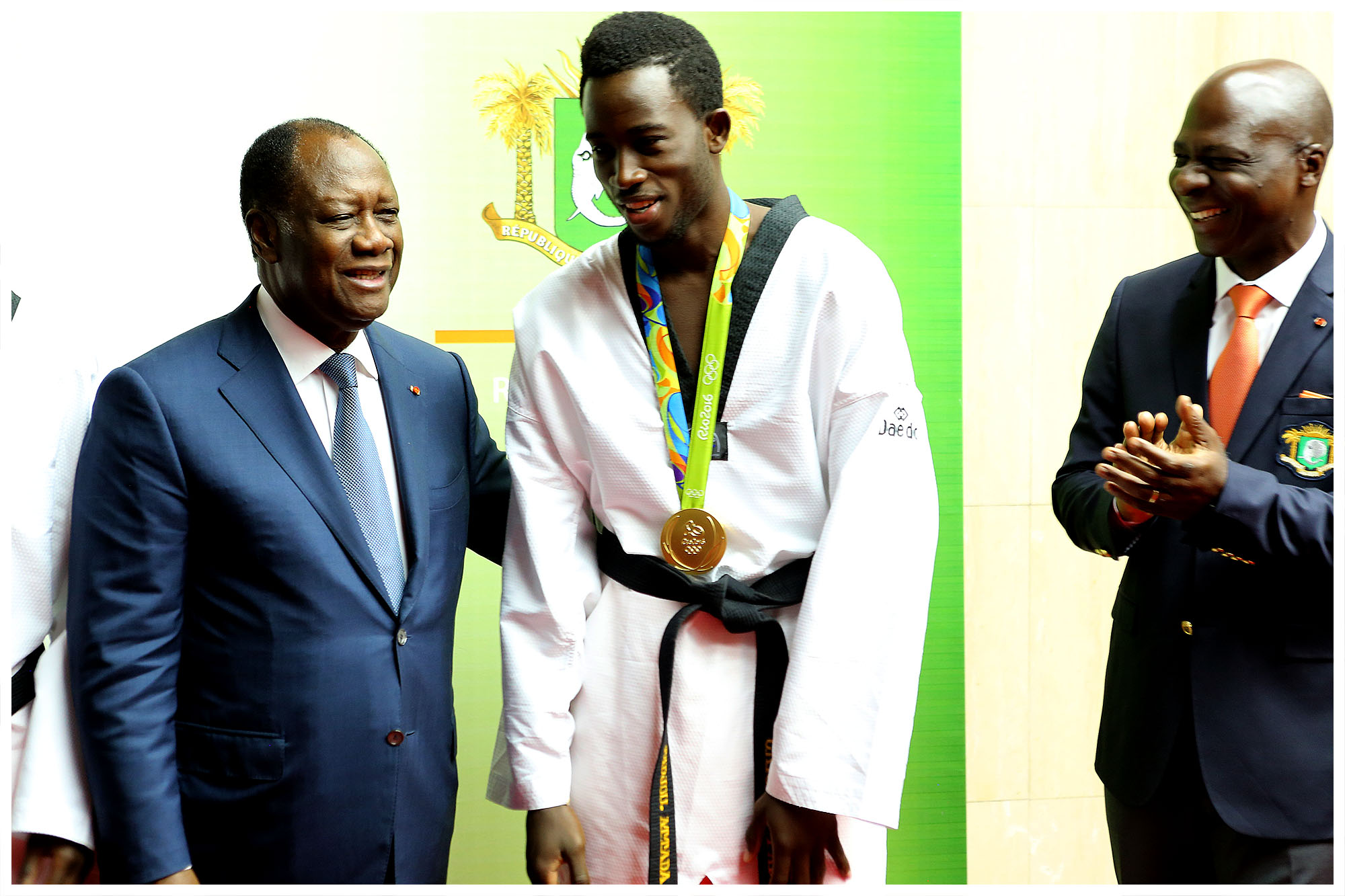 JO 2016: HONNEUR AU PRESIDENT BAMBA CHEICK DANIEL